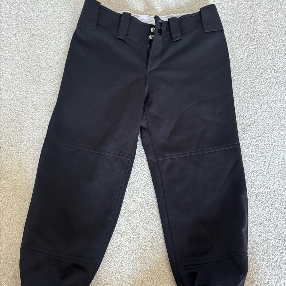 Black Mizuno Softball Pants